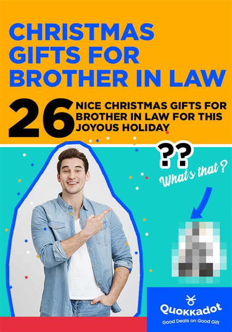 best christmas gifts for brother in law